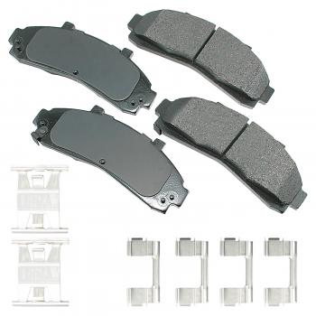 2000 Mercury Mountaineer Disc Brake Pad Front Akebono ASP652A image 1 of 1