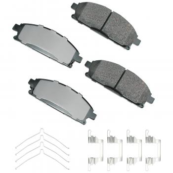 1998 Infiniti Q45 Disc Brake Pad Front Akebono ASP691B image 1 of 1