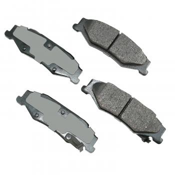 2007 Cadillac XLR Disc Brake Pad Rear Akebono ASP732 image 1 of 1