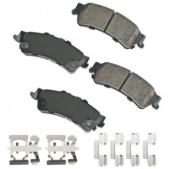 2000 Cadillac DeVille Disc Brake Pad Rear Akebono ASP792A image 1 of 1