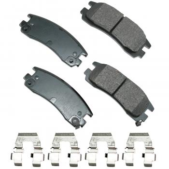 2007 Buick Rendezvous Disc Brake Pad Rear Akebono ASP814 image 1 of 1