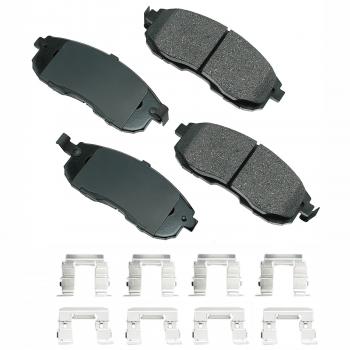 2003 Infiniti G35 Disc Brake Pad Front Akebono ASP815A image 1 of 1