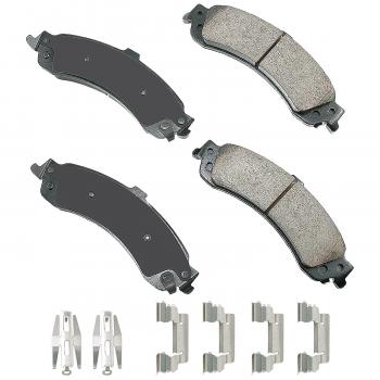 2001 Chevrolet Tahoe Disc Brake Pad Rear Akebono ASP834A image 1 of 1