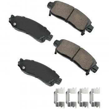 2009 GMC Acadia Disc Brake Pad Rear Akebono ASP883A image 1 of 1
