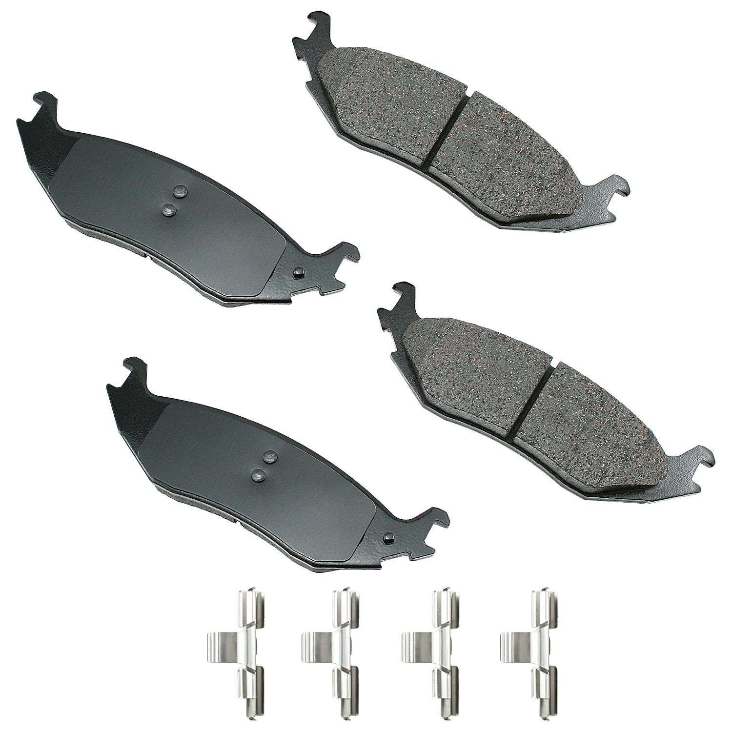 Akebono ASP898A - Disc Brake Pad Akebono ASP898A Disc Brake Pad product image 1 of 1