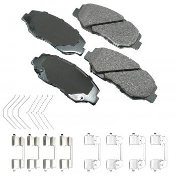 2012 Honda Civic Disc Brake Pad Front Akebono ASP914A image 1 of 1