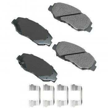 2007 Honda Pilot Disc Brake Pad Front Akebono ASP914B image 1 of 1
