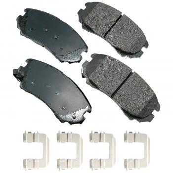2003 Kia Magentis Disc Brake Pad Front Akebono ASP924B image 1 of 1