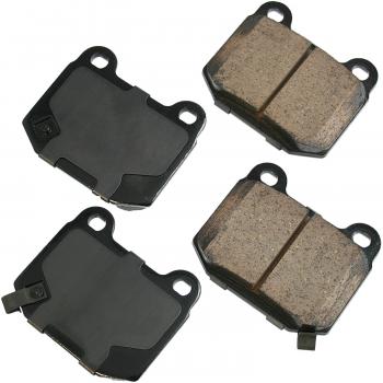 2005 Mitsubishi Lancer Disc Brake Pad Rear Akebono ASP961 image 1 of 1