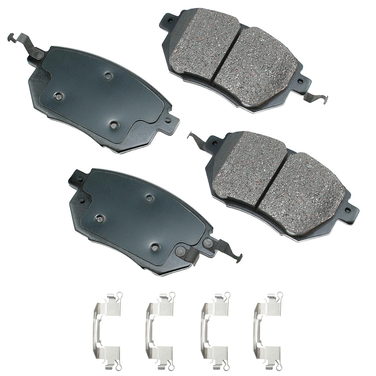 Akebono ASP969A Disc Brake Pad product image 1 of 1