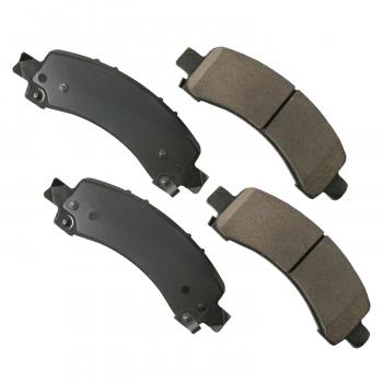 2009 Chevrolet Express 3500 Disc Brake Pad Rear Akebono ASP974 image 1 of 1
