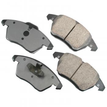 2012 Volkswagen Beetle Disc Brake Pad Front Akebono EUR1107A image 1 of 1