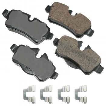2014 Mini Cooper Disc Brake Pad Rear Akebono EUR1309A image 1 of 1