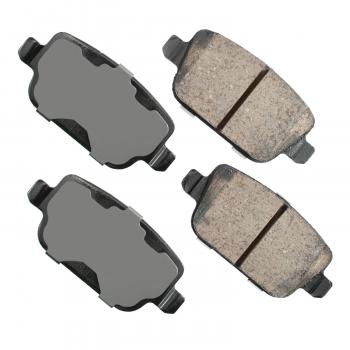2008 Land Rover LR2 Disc Brake Pad Rear Akebono EUR1314 image 1 of 1
