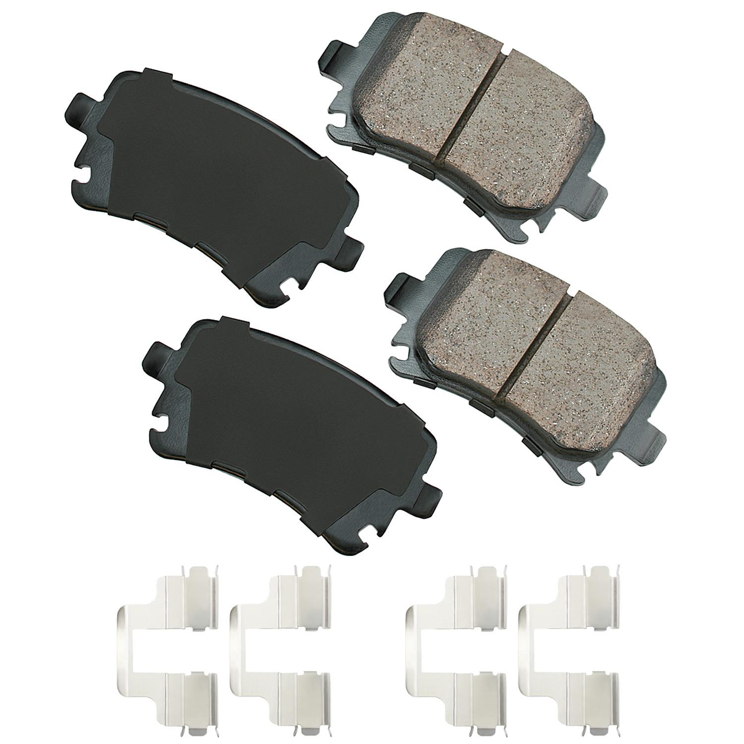 Akebono EUR1348A - Disc Brake Pad Akebono EUR1348A Disc Brake Pad product image 1 of 1
