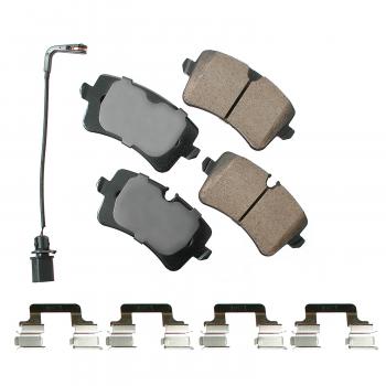 2013 Audi S6 Disc Brake Pad Rear Akebono EUR1547A image 1 of 1