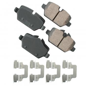 2015 Mini Cooper Paceman Disc Brake Pad Rear Akebono EUR1554 image 1 of 1