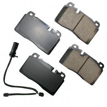 2016 Audi Q5 Disc Brake Pad Front Akebono EUR1663A image 1 of 1