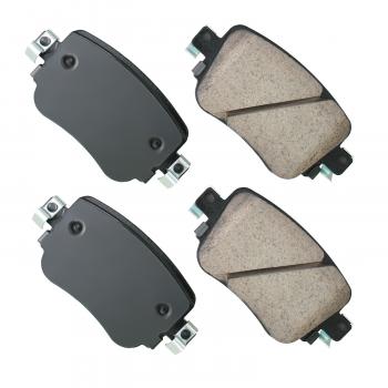 2015 Volkswagen Passat Disc Brake Pad Rear Akebono EUR1779 image 1 of 1
