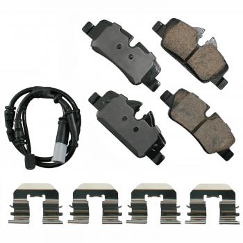 2014 Mini Cooper Disc Brake Pad Rear Akebono EUR1800 image 1 of 1