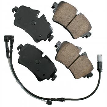 2018 Mini Cooper Clubman Disc Brake Pad Front Akebono EUR1801A image 1 of 1