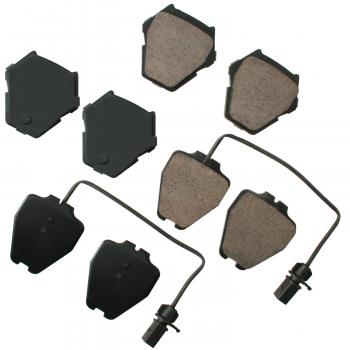 2000 Audi S4 Disc Brake Pad Front Akebono EUR912 image 1 of 1