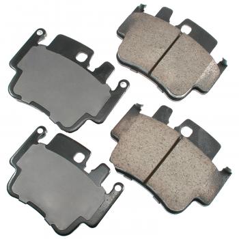 2004 Porsche Boxster Disc Brake Pad Front Akebono EUR917 image 1 of 1