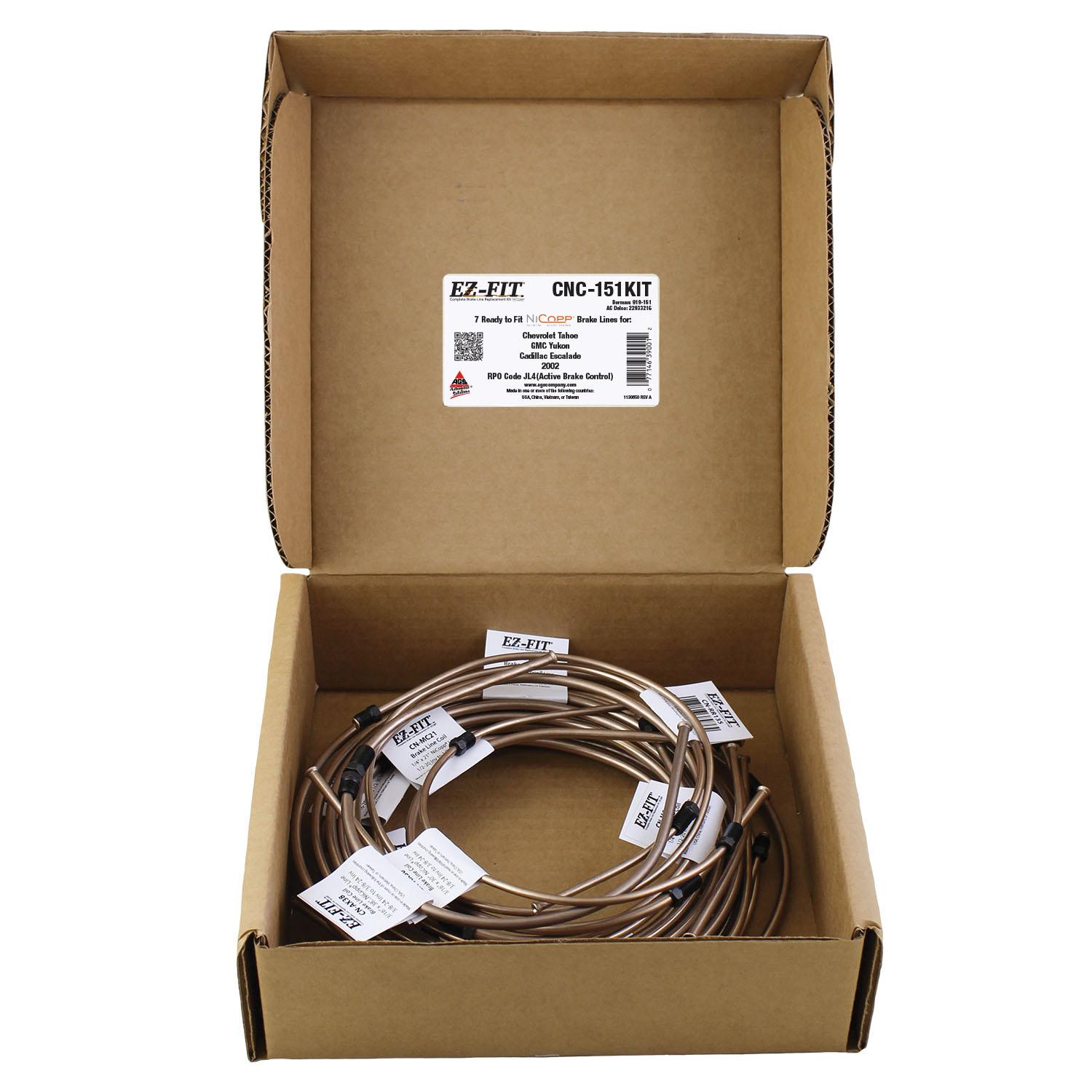 American Grease Stick (AGS) CNC151KIT - Brake Hydraulic Line Kit American Grease Stick (AGS) CNC151KIT Brake Hydraulic Line Kit product image 1 of 1