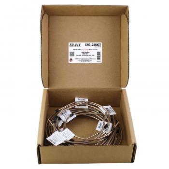 2000 Jeep Cherokee Brake Hydraulic Line Kit Front American Grease Stick (AGS) CNC236KIT image 1 of 1