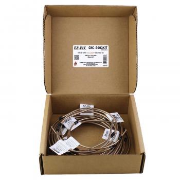1976 Volkswagen Beetle Brake Hydraulic Line Kit Front American Grease Stick (AGS) CNC9903KIT image 1 of 1