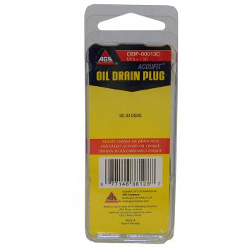 2003 Dodge Ram 3500 Engine Oil Drain Plug American Grease Stick (AGS) ODP00013C image 3 of 3
