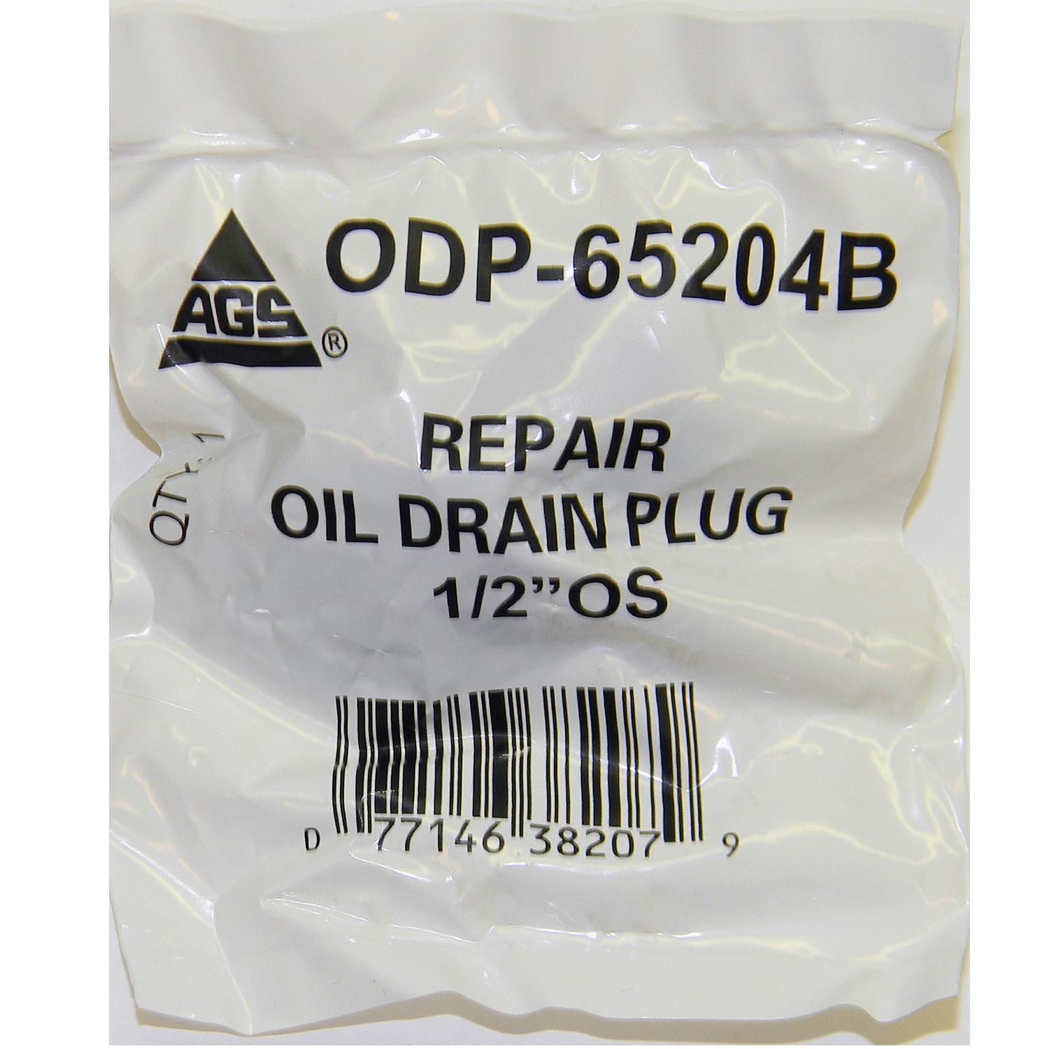 American Grease Stick (AGS) ODP65204B - Engine Oil Drain Plug American Grease Stick (AGS) ODP65204B Engine Oil Drain Plug product image 1 of 2