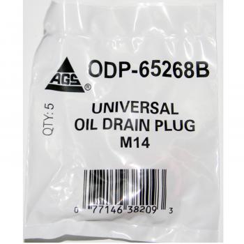 1998 Ford E-350 Econoline Engine Oil Drain Plug Gasket American Grease Stick (AGS) ODP65268B image 1 of 2
