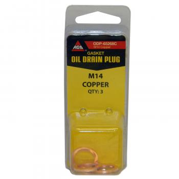 1998 Ford E-350 Econoline Engine Oil Drain Plug Gasket American Grease Stick (AGS) ODP65268C image 1 of 3