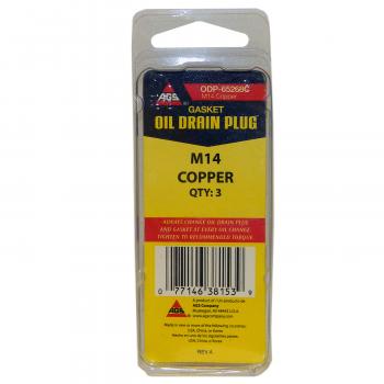 1998 Ford E-350 Econoline Engine Oil Drain Plug Gasket American Grease Stick (AGS) ODP65268C image 2 of 3