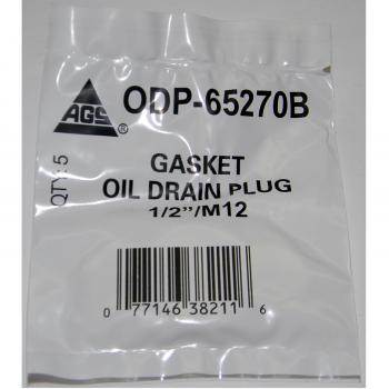 1977 GMC Sprint Engine Oil Drain Plug Gasket American Grease Stick (AGS) ODP65270B image 1 of 2