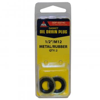 1990 Buick Electra Engine Oil Drain Plug Gasket American Grease Stick (AGS) ODP65274C image 1 of 3