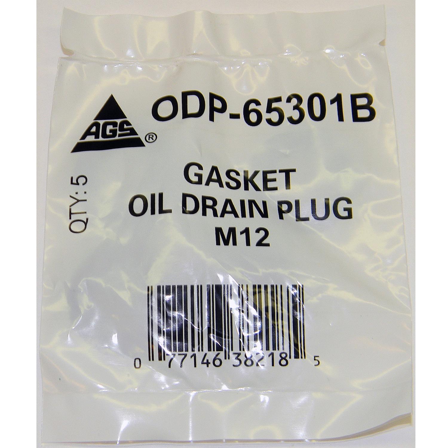 American Grease Stick (AGS) ODP65301B - Engine Oil Drain Plug Gasket American Grease Stick (AGS) ODP65301B Engine Oil Drain Plug Gasket product image 1 of 2