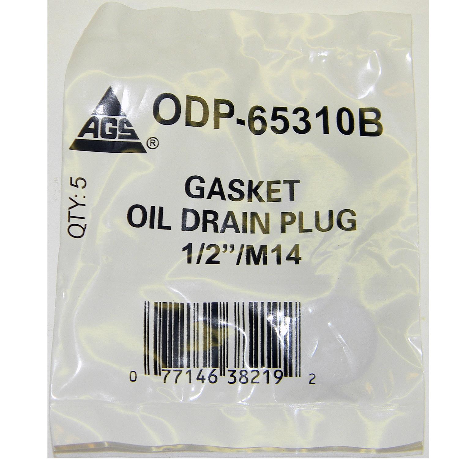 American Grease Stick (AGS) ODP65310B - Engine Oil Drain Plug Gasket American Grease Stick (AGS) ODP65310B Engine Oil Drain Plug Gasket product image 1 of 2