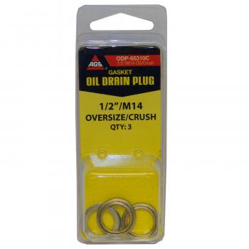 1990 Mitsubishi Van Engine Oil Drain Plug Gasket American Grease Stick (AGS) ODP65310C image 1 of 3