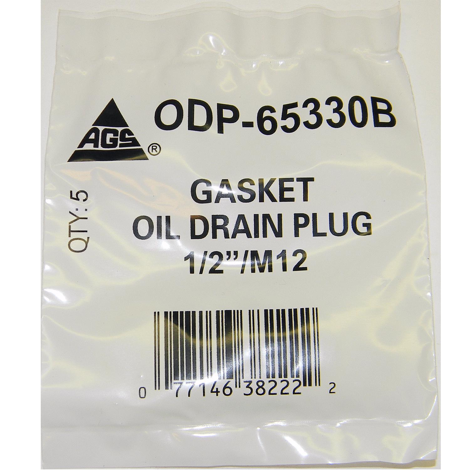 American Grease Stick (AGS) ODP65330B - Engine Oil Drain Plug Gasket American Grease Stick (AGS) ODP65330B Engine Oil Drain Plug Gasket product image 1 of 2