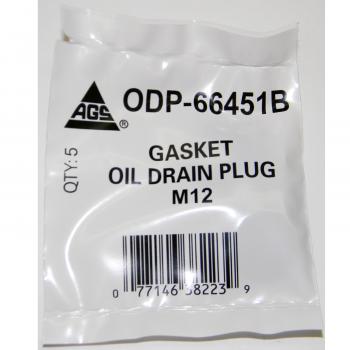 2010 Hummer H3T Engine Oil Drain Plug Gasket American Grease Stick (AGS) ODP66451B image 1 of 2