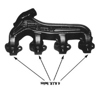 1986 Ford E-250 Econoline Exhaust Manifold Left ATP 101027 image 1 of 1