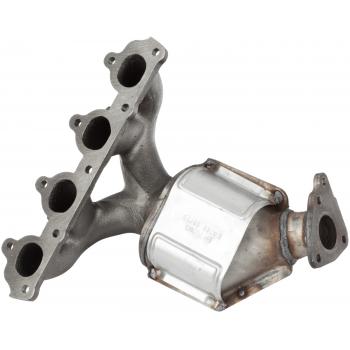1998 Honda Civic Exhaust Manifold with Integrated Catalytic Converter Front ATP 101122 image 4 of 4