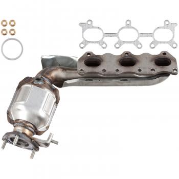 2003 Chevrolet Tracker Exhaust Manifold with Integrated Catalytic Converter Left ATP 101348 image 1 of 2