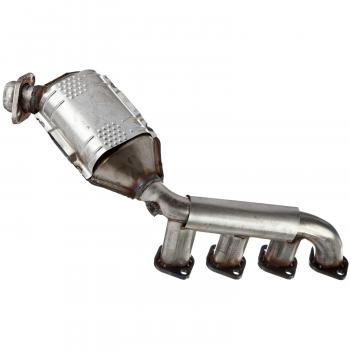 1994 Lincoln Mark VIII Exhaust Manifold with Integrated Catalytic Converter Left ATP 101349 image 2 of 2