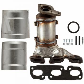 2005 Mazda 6 Exhaust Manifold with Integrated Catalytic Converter Rear ATP 101381 image 1 of 2