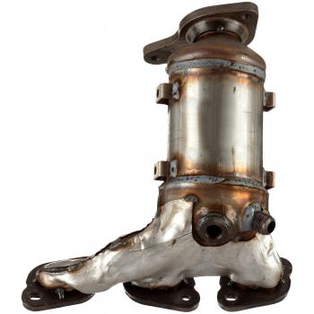 2005 Mazda 6 Exhaust Manifold with Integrated Catalytic Converter Rear ATP 101381 image 2 of 2