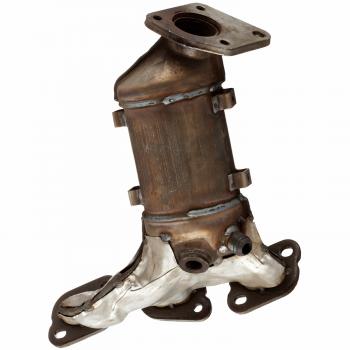 2004 Mazda MPV Exhaust Manifold with Integrated Catalytic Converter Rear ATP 101391 image 2 of 2