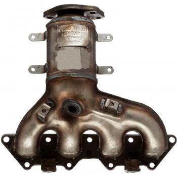 2005 Mitsubishi Lancer Exhaust Manifold with Integrated Catalytic Converter ATP 101411 image 2 of 2